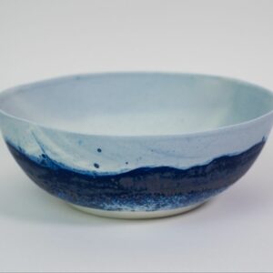 Saladier collection ligne bleue