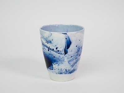 Tasse bleue - Collection ligne bleue – Image 3
