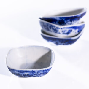 Coupelle collection ligne bleue